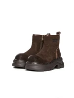 Ghete Dama din piele naturala 10551-2 BROWN | ADVANCER