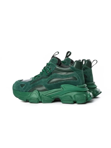 Ghete Dama din piele naturala 2015 GREEN | ADVANCER
