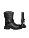 Ghete Dama din piele naturala 5160-2 BLACK | ADVANCER