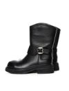 Ghete Dama din piele naturala 5160-2 BLACK | ADVANCER