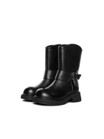 Ghete Dama din piele naturala 5160-2 BLACK | ADVANCER