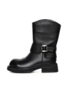 Ghete Dama din piele naturala 5160-2 BLACK | ADVANCER