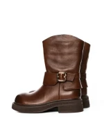 Ghete Dama din piele naturala 5160-2 BROWN | ADVANCER
