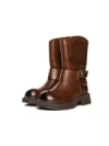 Ghete Dama din piele naturala 5160-2 BROWN | ADVANCER