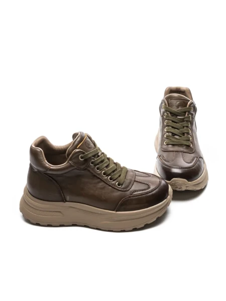 Ghete Dama din piele naturala 81168 KHAKI | ADVANCER