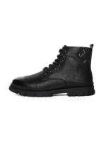 Ghete Barbati din piele naturala WM2901 BLACK | ADVANCER