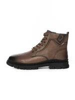 Ghete Barbati din piele naturala WM2901 BROWN | ADVANCER