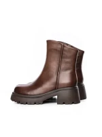 Ghete Dama din piele naturala 83125 COFFEE | ADVANCER