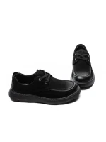 Mocasini Barbati din piele naturala 5297 BLACK | ADVANCER
