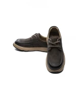 Mocasini Barbati din piele naturala 5297 GREY | ADVANCER