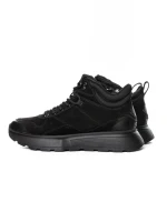 Ghete Barbati din piele naturala 5360 BLACK | ADVANCER