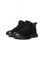Ghete Barbati din piele naturala 5360 BLACK | ADVANCER