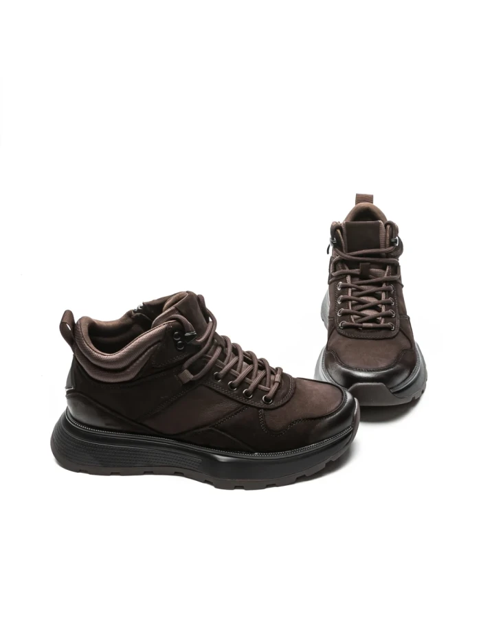 Ghete Barbati din piele naturala 5360 BROWN | ADVANCER