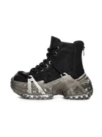 Ghete Dama din piele naturala 10806 BLACK | ADVANCER