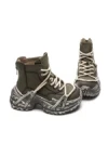 Ghete Dama din piele naturala 10806 GREEN | ADVANCER