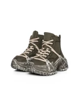 Ghete Dama din piele naturala 10806 GREEN | ADVANCER