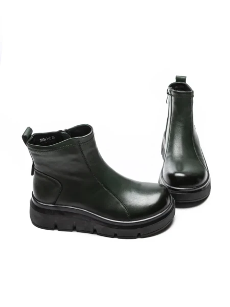 Ghete Dama din piele naturala 50361-2 GREEN | ADVANCER
