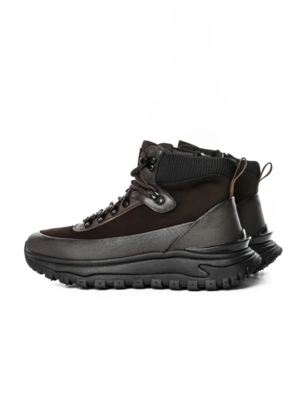 Ghete Barbati din piele naturala 5361 BROWN | ADVANCER