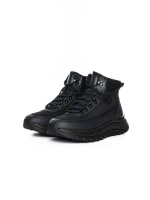 Ghete Barbati din piele naturala 5361 BLUE | ADVANCER