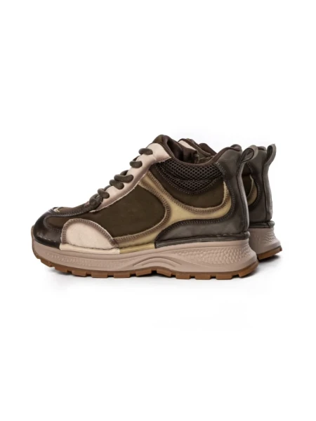 Ghete Dama din piele naturala 8001 KHAKI | ADVANCER