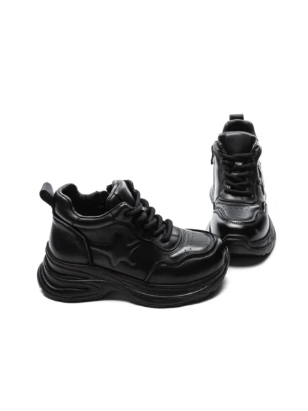 Ghete Dama din piele naturala 10781 BLACK | ADVANCER