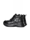 Ghete Dama din piele naturala 10781 BLACK | ADVANCER
