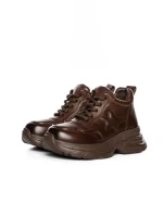 Ghete Dama din piele naturala 10781 BROWN | ADVANCER