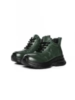 Ghete Dama din piele naturala 10781 GREEN | ADVANCER
