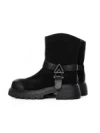 Ghete Dama din piele naturala 10856-2 BLACK | ADVANCER