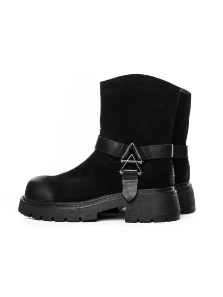 Ghete Dama din piele naturala 10856-2 BLACK | ADVANCER