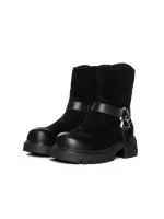 Ghete Dama din piele naturala 10856-2 BLACK | ADVANCER