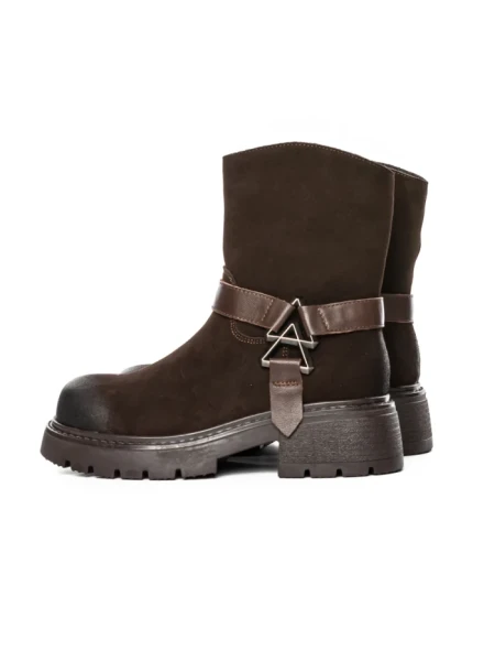 Ghete Dama din piele naturala 10856-2 BROWN | ADVANCER