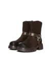 Ghete Dama din piele naturala 10856-2 BROWN | ADVANCER