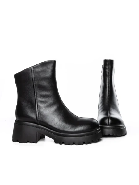 Ghete Dama din piele naturala 83125 BLACK | ADVANCER