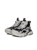 Pantofi Sport Dama din piele naturala Y5797-1 BLACK-GREY | ADVANCER