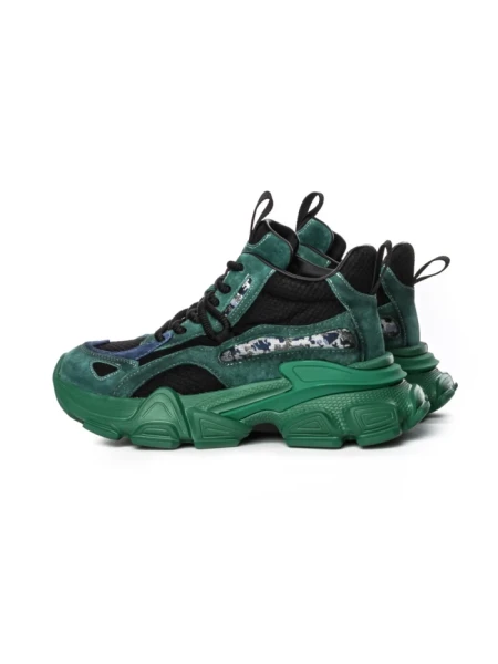 Pantofi Sport Dama din piele naturala Y5797-1 GREEN | ADVANCER
