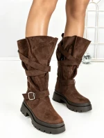Ghete Dama 6AH29 BROWN | MEI