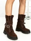 Ghete Dama 6AH28 DARK BROWN | MEI