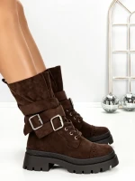 Ghete Dama 6AH28 DARK BROWN | MEI