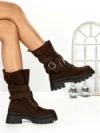 Ghete Dama 6AH28 DARK BROWN | MEI