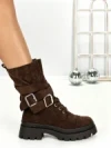Ghete Dama 6AH28 DARK BROWN | MEI