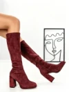 Cizme Dama cu Toc 6GS1 WINE | MEI