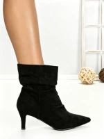 Botine cu Toc Subtire 6GS35 BLACK | MEI