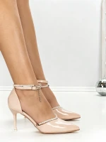 Pantofi Stiletto 6XKK1 BEIGE | MEI