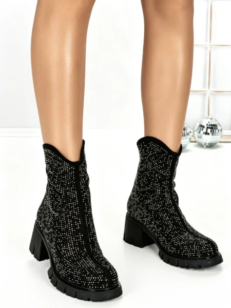 Ghete Dama 67WL13 BLACK-GUN | MEI