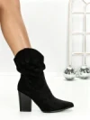 Botine cu Toc Gros 6KV13 BLACK | MEI