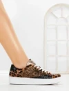 Sneakers Dama 6522 PEWTER-MAROON | CM