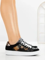 Sneakers Dama 6522 ZEBRA-BLACK-WHITE | CM