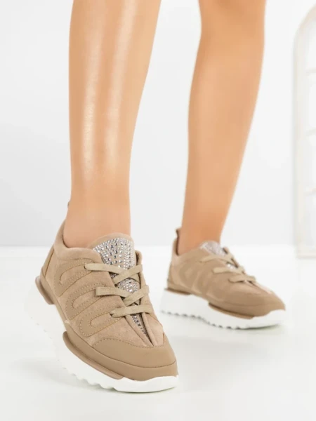 Sneakers Dama 5H71 KHAKI | MEI