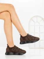 Sneakers Dama 5H71 BROWN | MEI